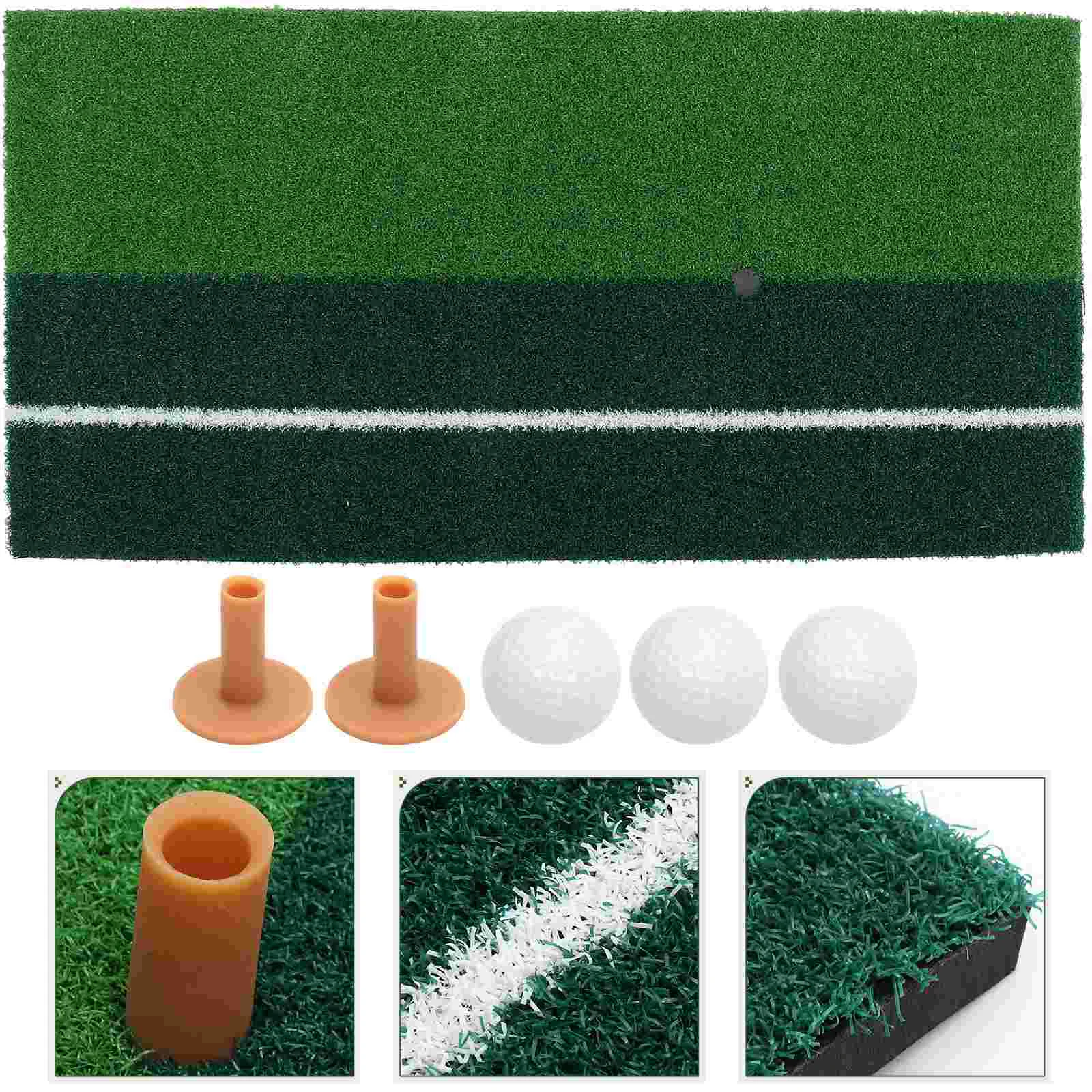 Simple Practice Mat Convenient Artificial Turf Swing Mat Portable Training Aids for Home Office Outdoor (30x60cm, with 2pcs
Simple Practice Mat Convenient Artificial Turf Swing Mat Portable Training Aids for Home Office Outdoor (30x60cm, with 2pcs