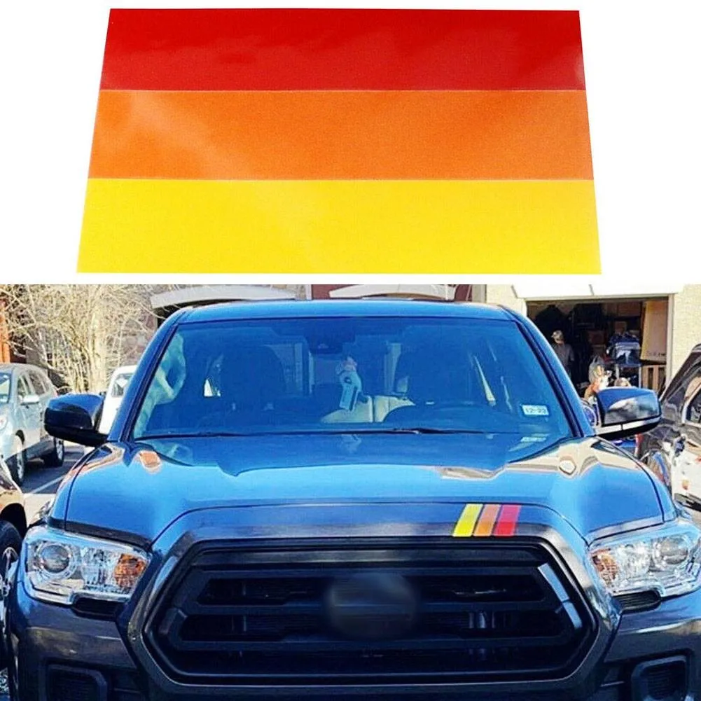 10 Inch car stickers Classic Retro Style Vinyl Tri-Color Stripe Decal Sticker Car exterior/interior stickers For Toyota Lexus
10 Inch car stickers Classic Retro Style Vinyl Tri-Color Stripe Decal Sticker Car exterior/interior stickers For Toyota Lexus