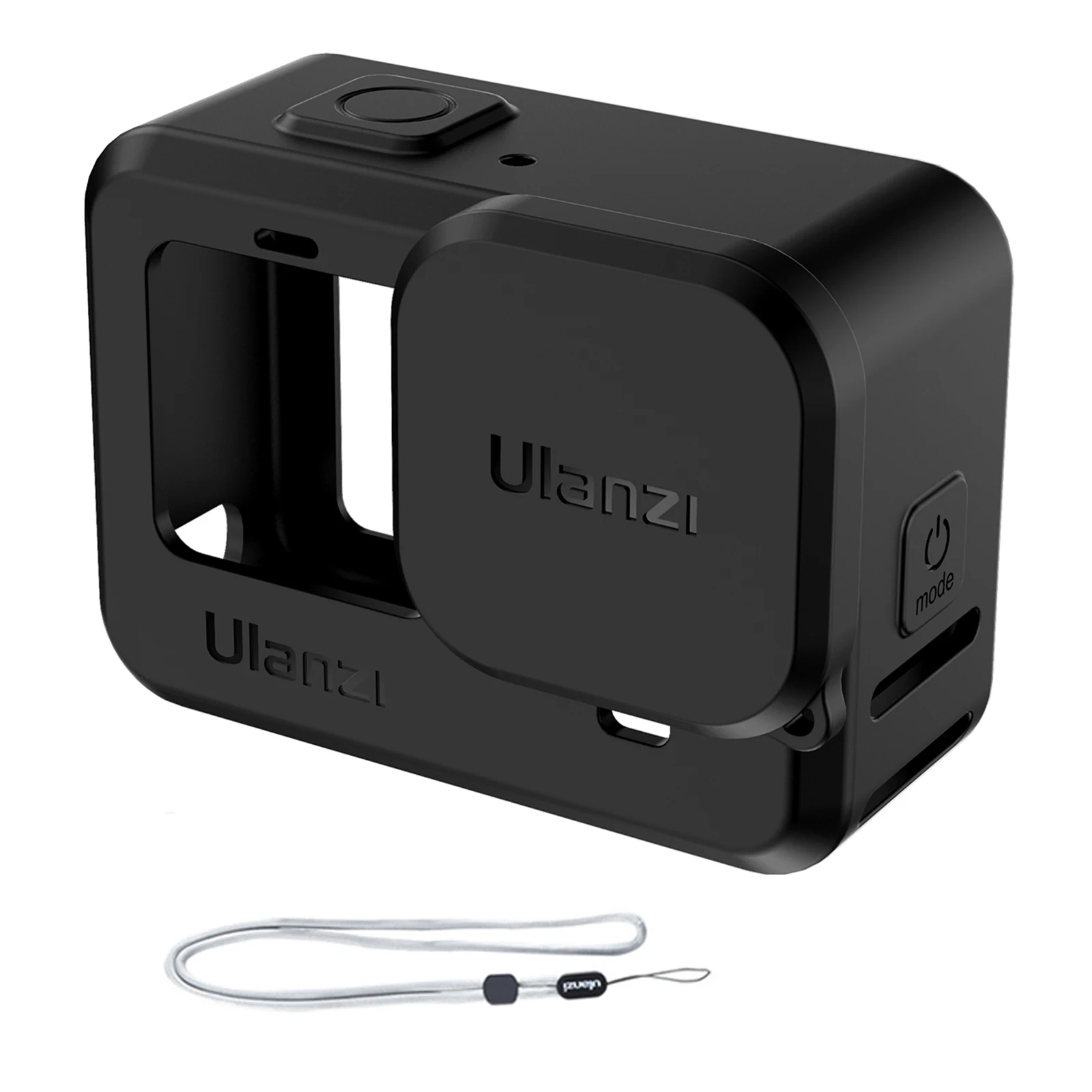 Ulanzi G9-1 Action Camera Protective Case Soft Silicone Rubber Sports Camera Housing with Lanyard Pr
Ulanzi G9-1 Action Camera Protective Case Soft Silicone Rubber Sports Camera Housing with Lanyard Pr