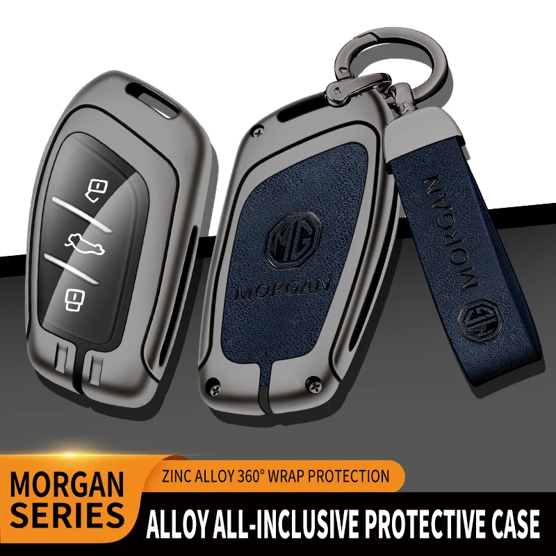 Zinc Alloy Leather Car Remote Key Case For MG ZS HS EV MG5 MG6 EZS EHS Car Key Case Protective Holder Keychain Auto Accessories
Zinc Alloy Leather Car Remote Key Case For MG ZS HS EV MG5 MG6 EZS EHS Car Key Case Protective Holder Keychain Auto Accessories