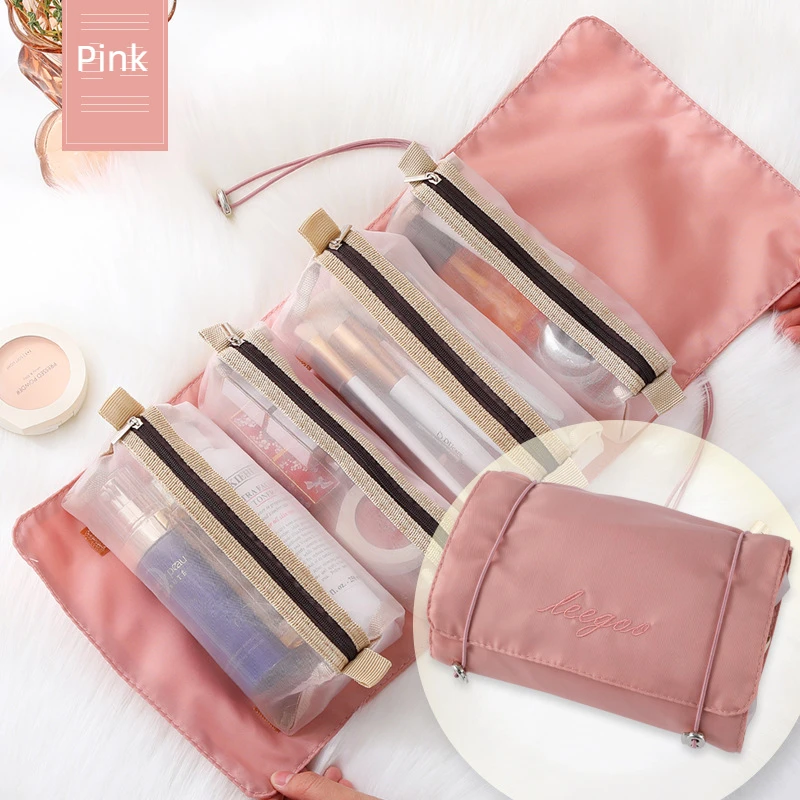 Detachable Nylon Makeup Bag New Portable Large-capacity Four-in-one Portable Folding Travel Cosmetic Storage Toilet Bag
Detachable Nylon Makeup Bag New Portable Large-capacity Four-in-one Portable Folding Travel Cosmetic Storage Toilet Bag