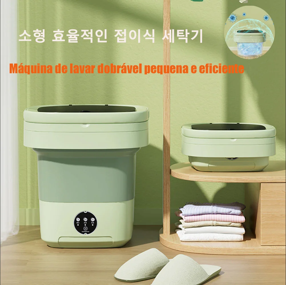 6L 11L Home Mini Folding Washing Machine Small Washing Machine Wash Panties Underwear Socks Big Capacity with Spin Dryer Bucket
6L 11L Home Mini Folding Washing Machine Small Washing Machine Wash Panties Underwear Socks Big Capacity with Spin Dryer Bucket