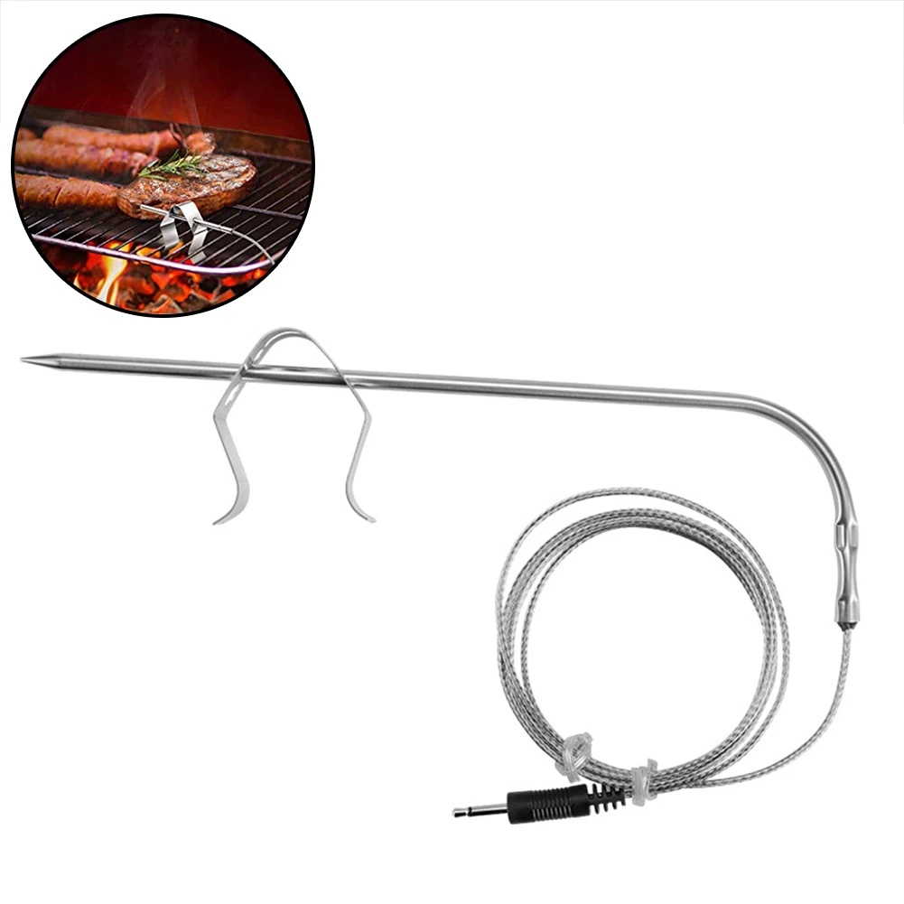 Grilling BBQ Cooking Thermometer Replacement Probe With Clip For All DC Port Stainless Steel BBQ Tools Accessories
Grilling BBQ Cooking Thermometer Replacement Probe With Clip For All DC Port Stainless Steel BBQ Tools Accessories
