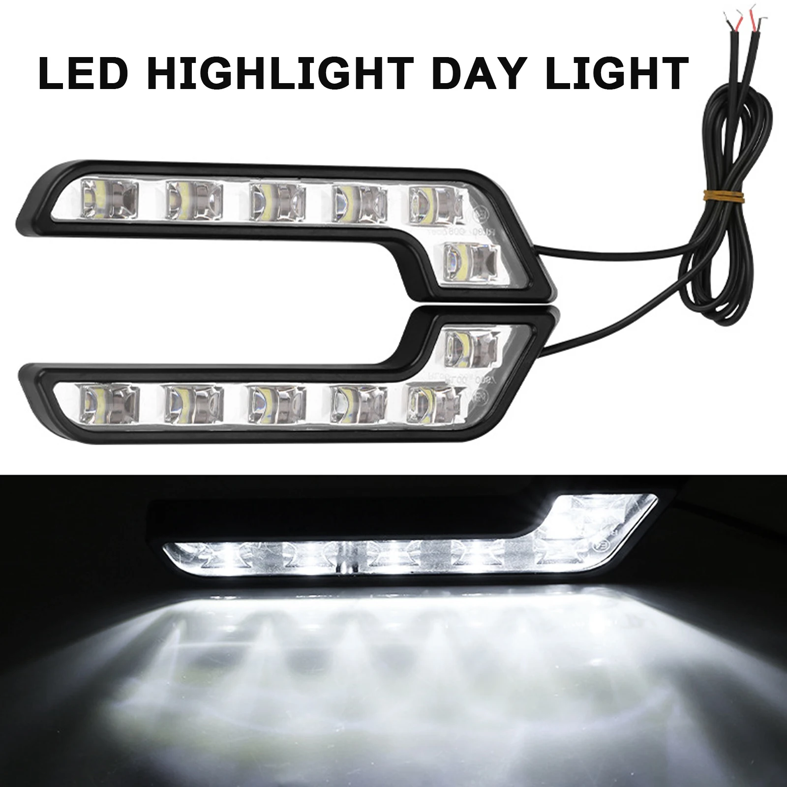 2PCS 12V L Shape Running Lights Daytime Running Fog Lights Durable Waterproof Car LED Lights Auto Parts Car Lights Accessories
2PCS 12V L Shape Running Lights Daytime Running Fog Lights Durable Waterproof Car LED Lights Auto Parts Car Lights Accessories