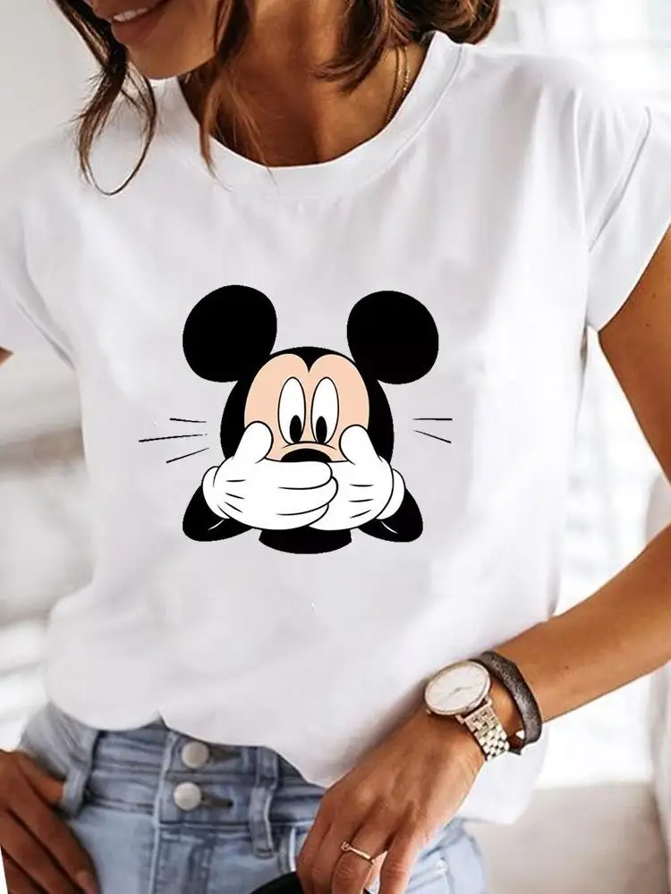 Women Female Funny Face Clothes Graphic Tee Top Clothing Short Sleeve Printed Fashion Mouse Ear Lady Casual T-shirts
Women Female Funny Face Clothes Graphic Tee Top Clothing Short Sleeve Printed Fashion Mouse Ear Lady Casual T-shirts