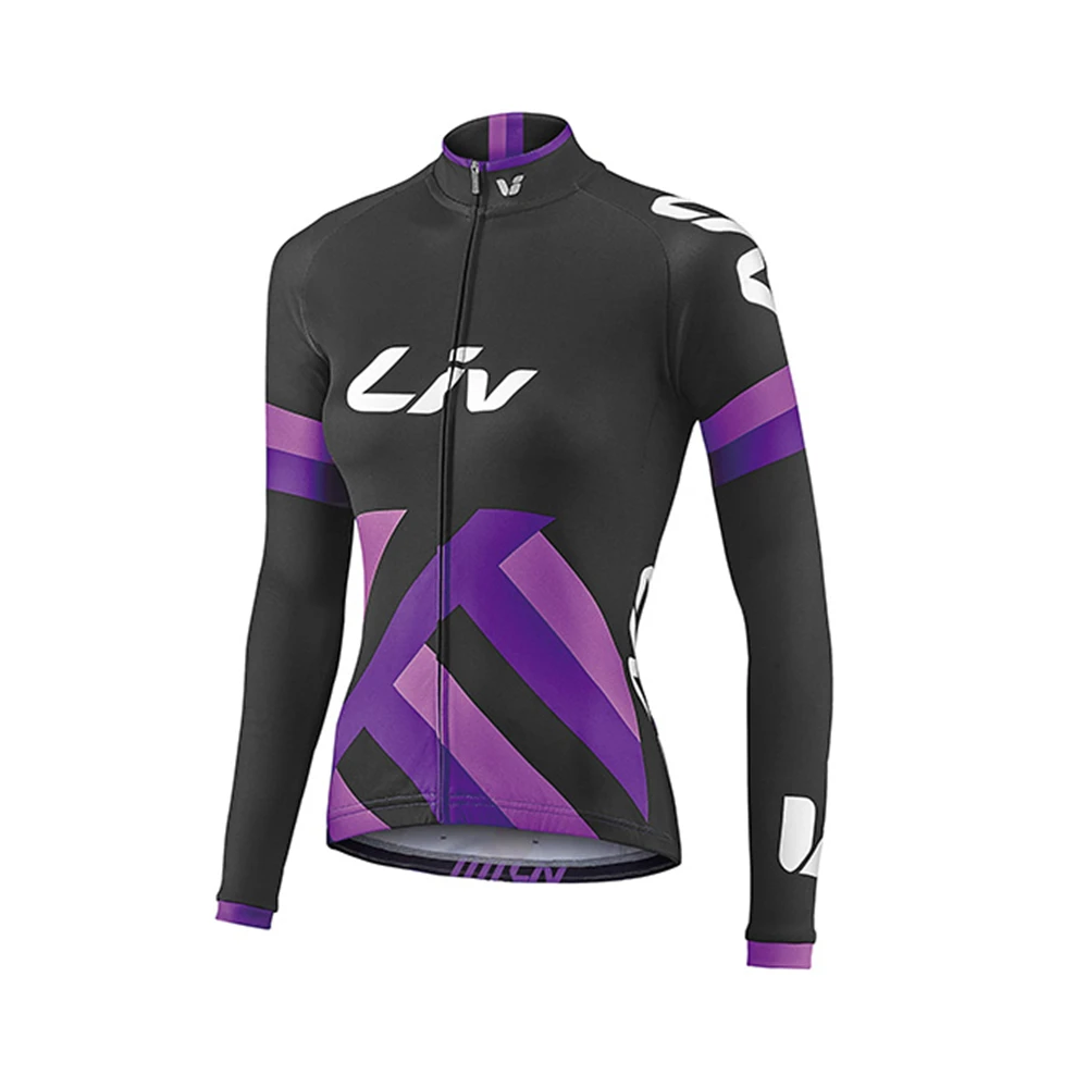 

Liv Long Sleeve Fleeces Jacket Woman Winter Bike Clothing Keep Warm Mtb Coat Macaquinho Ciclismo Femin Apparel Bicicleta Blusas