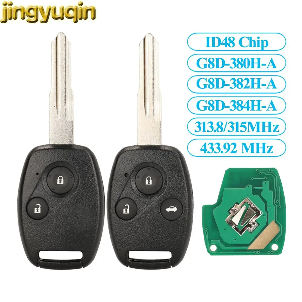 Jingyuqin Φ ID48 313,8/315/433.92MHz с возможностью Honda Accord дистанционный ключ-брелок от машины Fit City Jazz Odyssey Civic hon58R
Jingyuqin Φ ID48 313,8/315/433.92MHz с возможностью Honda Accord дистанционный ключ-брелок от машины Fit City Jazz Odyssey Civic hon58R