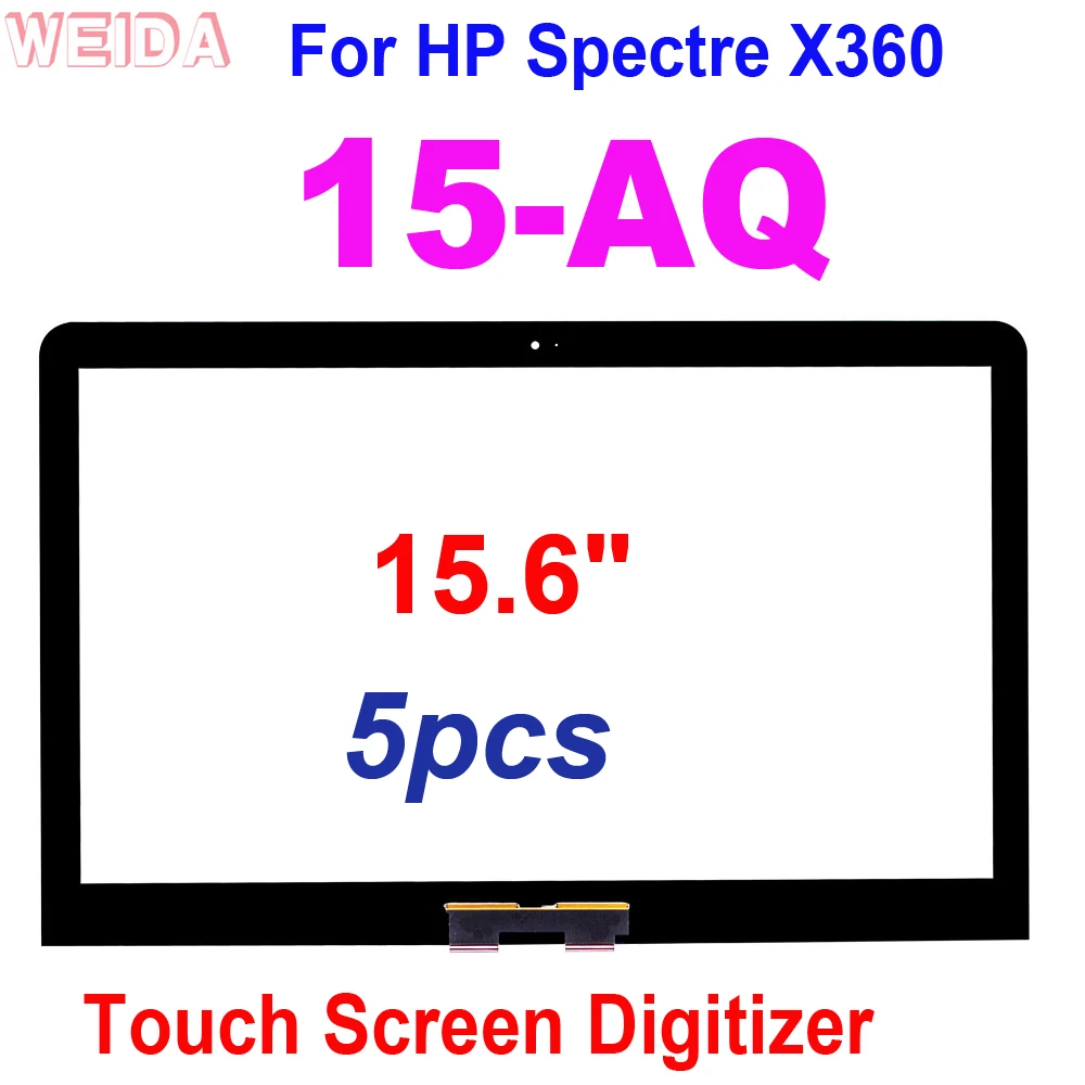 Сенсорный экран для HP Specter x360 15 AQ 15-AQ, съемная стеклянная панель с дигитайзером для 15,6 дюйма, 5 шт. 
Сенсорный экран для HP Specter x360 15 AQ 15-AQ, съемная стеклянная панель с дигитайзером для 15,6 дюйма, 5 шт.