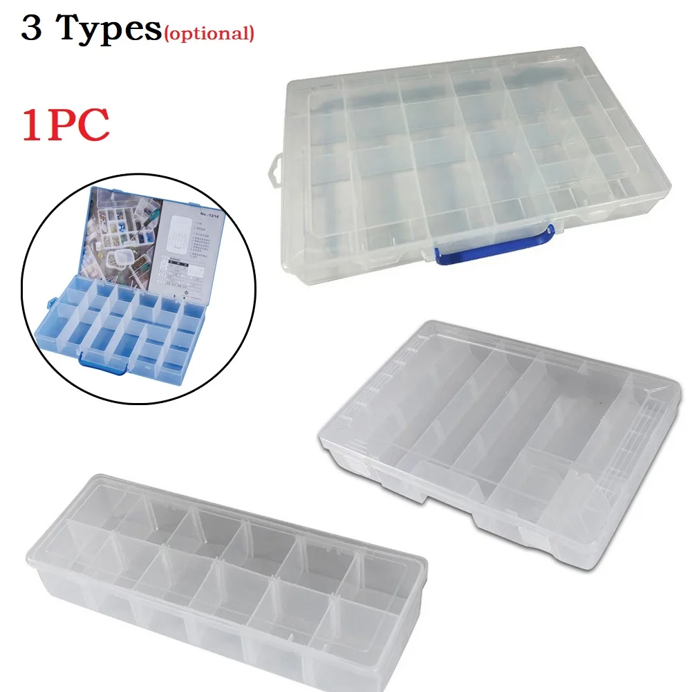1PC Compartment Plastic Storage Box Jewelry Earring Bead Screw Holder Case Display Organizer Container Box Screw Tools Holder
1PC Compartment Plastic Storage Box Jewelry Earring Bead Screw Holder Case Display Organizer Container Box Screw Tools Holder