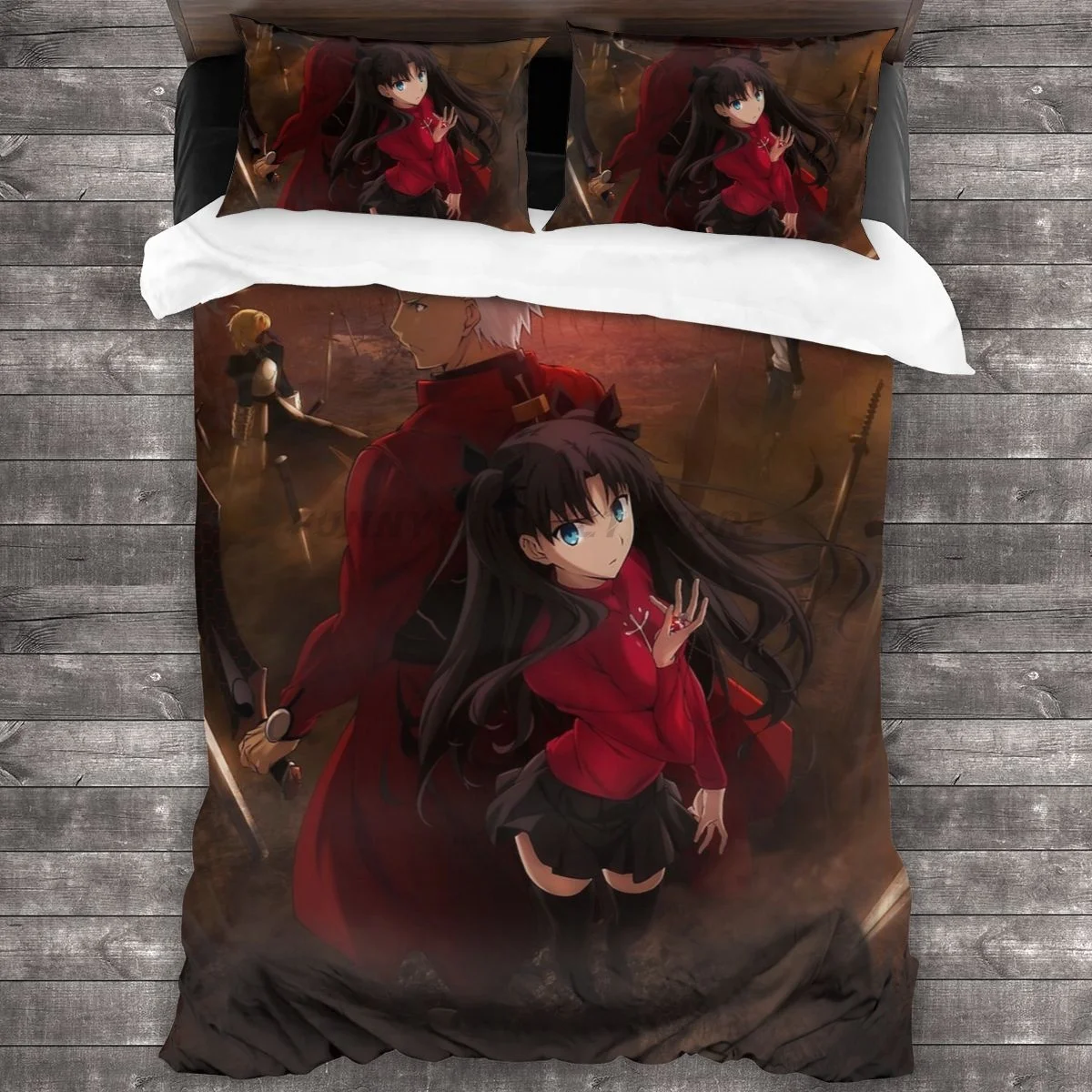 Fate Stay Night UBW Bedding Set Duvet Cover Pillowcases Comforter Bedding Sets Bedclothes
Fate Stay Night UBW Bedding Set Duvet Cover Pillowcases Comforter Bedding Sets Bedclothes