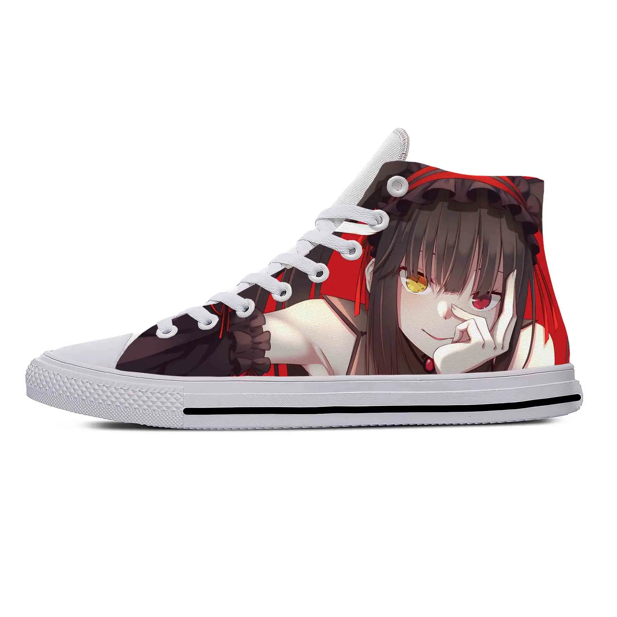 Anime Cartoon Manga Date A Live Tokisaki Kurumi Casual Cloth Shoes High Top Lightweight Breathable 3D Print Men Women Sneakers
Anime Cartoon Manga Date A Live Tokisaki Kurumi Casual Cloth Shoes High Top Lightweight Breathable 3D Print Men Women Sneakers