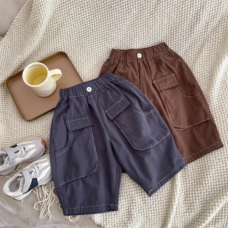 Children Clothing Boys Shorts 2023 New Fashionable Simple Style Pants Spring Summer Clothes Loose Casual Pants Boy Clothes
Children Clothing Boys Shorts 2023 New Fashionable Simple Style Pants Spring Summer Clothes Loose Casual Pants Boy Clothes