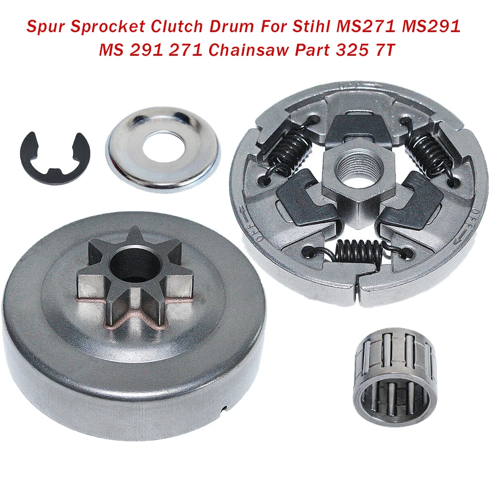 Spur Sprocket Clutch Drum Kit For Stihl M 71 M 91 MS 291 271 Chainsaw Part 325 7T High Quality Clutch Assembly Needle Bearing
Spur Sprocket Clutch Drum Kit For Stihl M 71 M 91 MS 291 271 Chainsaw Part 325 7T High Quality Clutch Assembly Needle Bearing