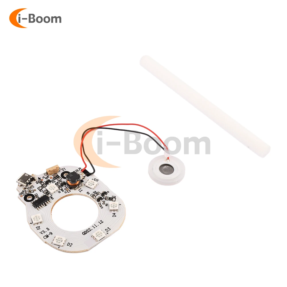 DC 5V Humidifier Atomization Module Micro Usb Interface Ultrasonic Atomization Board Colorful Rgb Lights DIY Accessories
DC 5V Humidifier Atomization Module Micro Usb Interface Ultrasonic Atomization Board Colorful Rgb Lights DIY Accessories