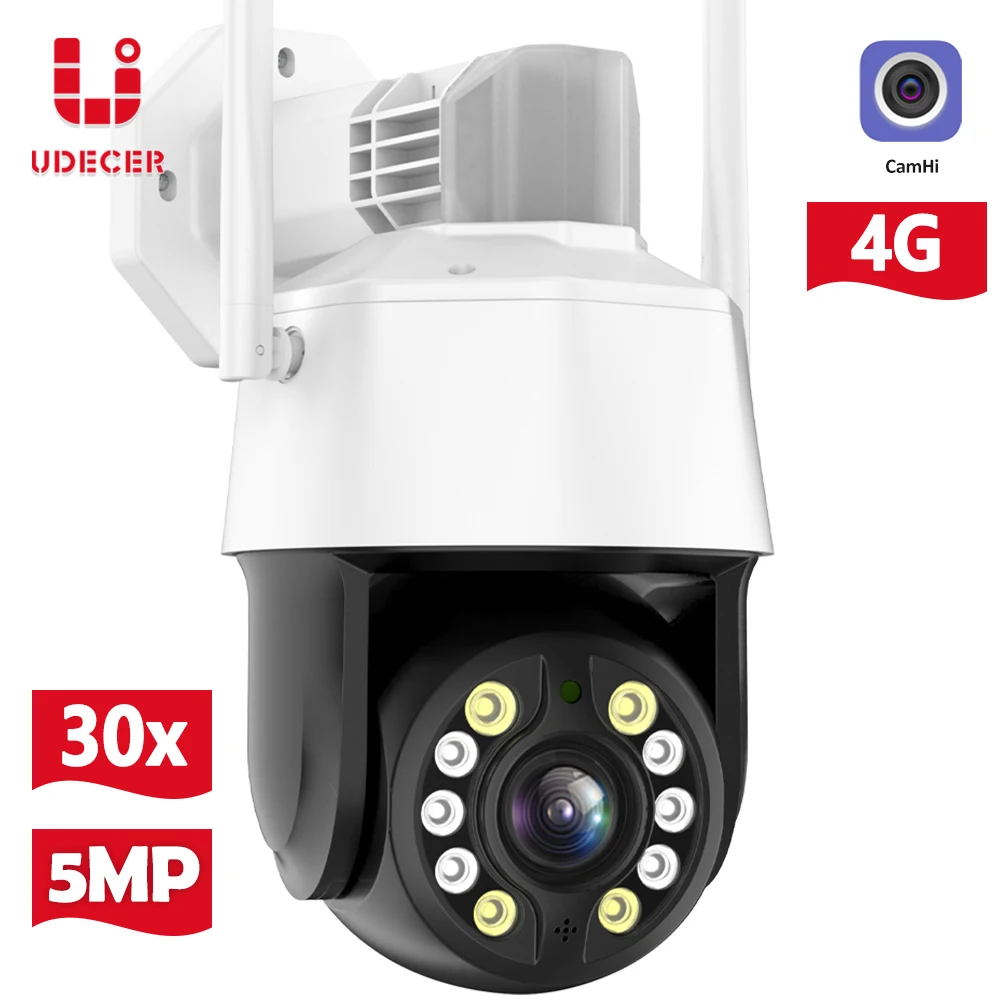 IP-камера 5-мегапиксельная купольная, 4G, SIM-карта, PTZ, Wi-Fi, 30-кратный оптический зум 
IP-камера 5-мегапиксельная купольная, 4G, SIM-карта, PTZ, Wi-Fi, 30-кратный оптический зум