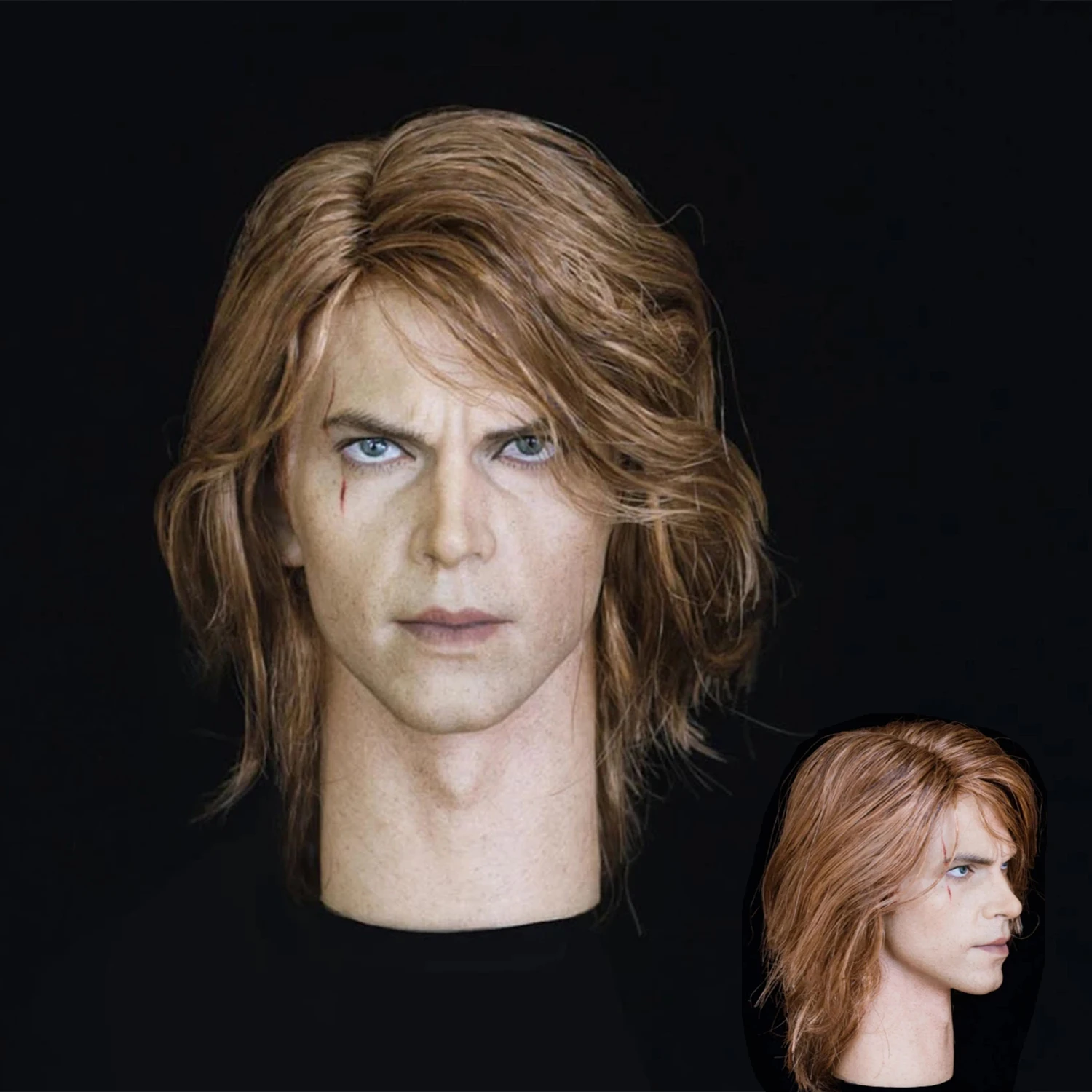 EHTOYS 1/6 Hayden Christensen Head Sculpt Hair Transplant Male Soldier Head Carving Fit 12'' Action Figure Body
EHTOYS 1/6 Hayden Christensen Head Sculpt Hair Transplant Male Soldier Head Carving Fit 12'' Action Figure Body