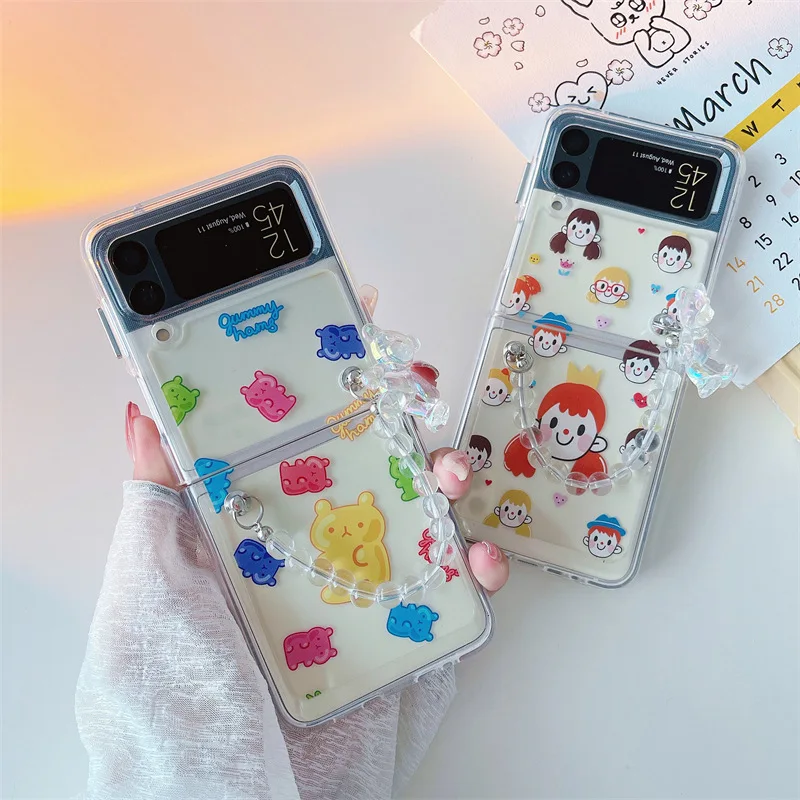 Creative Cartoon Children's Phone Case for Samsung Galaxy Z Flip 3 4 Hard PC Back Cover for ZFlip3 ZFlip4 Case Protective Shell
Creative Cartoon Children's Phone Case for Samsung Galaxy Z Flip 3 4 Hard PC Back Cover for ZFlip3 ZFlip4 Case Protective Shell