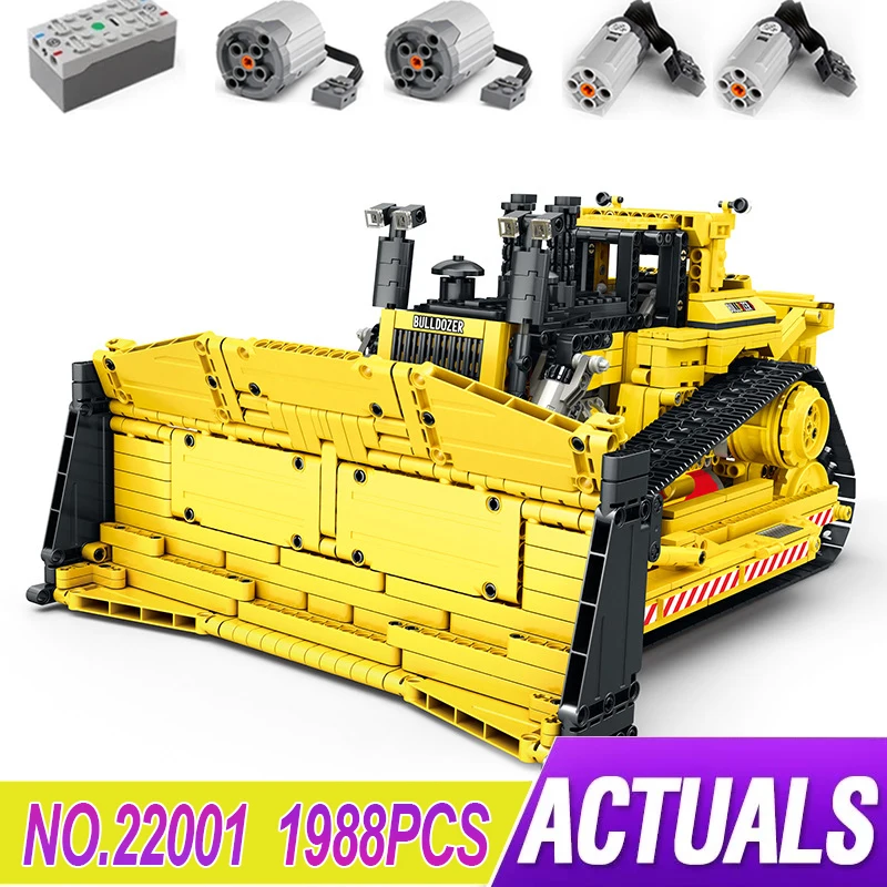 22001 MOC Mechanical D11 Bulldozer Model Building Blocks Bricks Educational Puzzle Toy Birthday Gifts
22001 MOC Mechanical D11 Bulldozer Model Building Blocks Bricks Educational Puzzle Toy Birthday Gifts