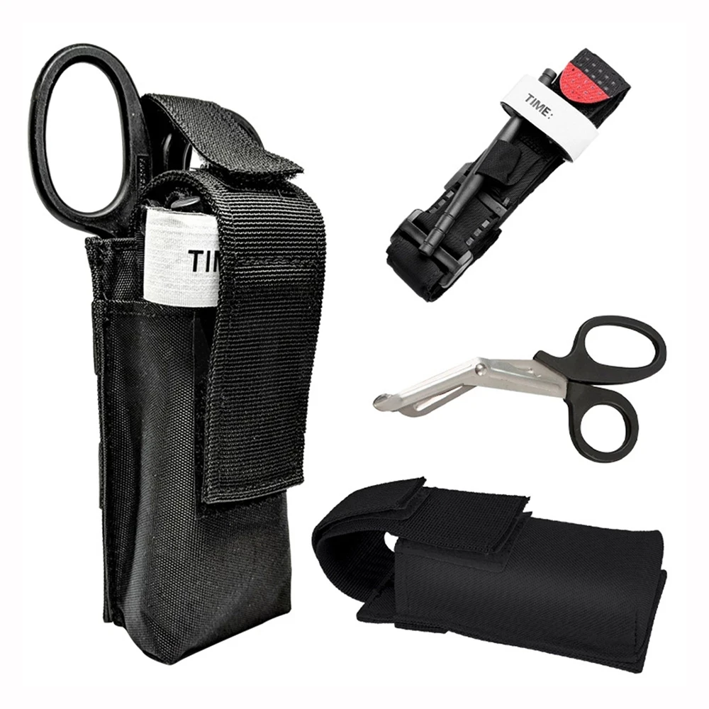 Tactical CAT Tourniquet & Trauma Medical Shear, Tourniquet Bag,MOLLE Pouch Duty Belt Loop for First aid kit,fast hemostasis
Tactical CAT Tourniquet & Trauma Medical Shear, Tourniquet Bag,MOLLE Pouch Duty Belt Loop for First aid kit,fast hemostasis