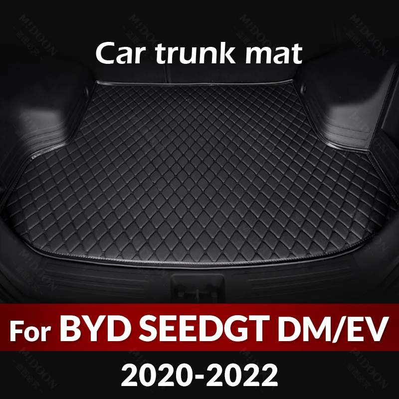 Коврик для багажника автомобиля для BYD SEEDGT DM/EV 2020 2021 2022, автомобильные аксессуары на заказ, украшение интерьера автомобиля