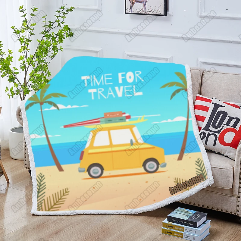 Летнее одеяло с принтом время для путешествия, летнее одеяло для детей и взрослых, одеяло для кровати, дивана, одеяло, одеяло для пикника на открытом воздухе, индивидуальное одеяло
Летнее одеяло с принтом время для путешествия, летнее одеяло для детей и взрослых, одеяло для кровати, дивана, одеяло, одеяло для пикника на открытом воздухе, индивидуальное одеяло