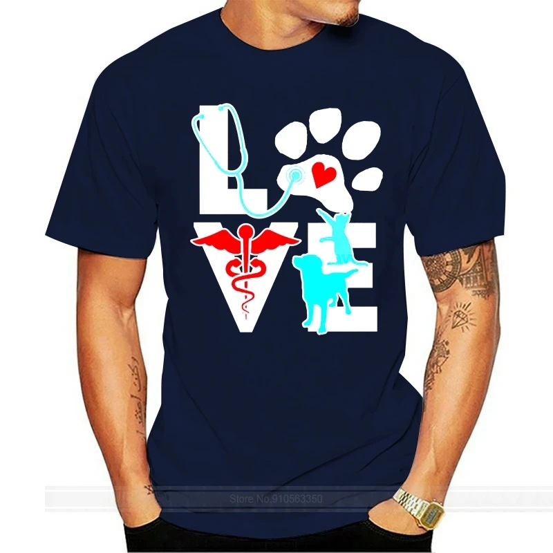 Veterinarian Love Cat And Dog Veterinary Funny Men T Shirts Summer T-Shirt Men Homme S-3xl Tee Shirt Mens Free Shipping
Veterinarian Love Cat And Dog Veterinary Funny Men T Shirts Summer T-Shirt Men Homme S-3xl Tee Shirt Mens Free Shipping