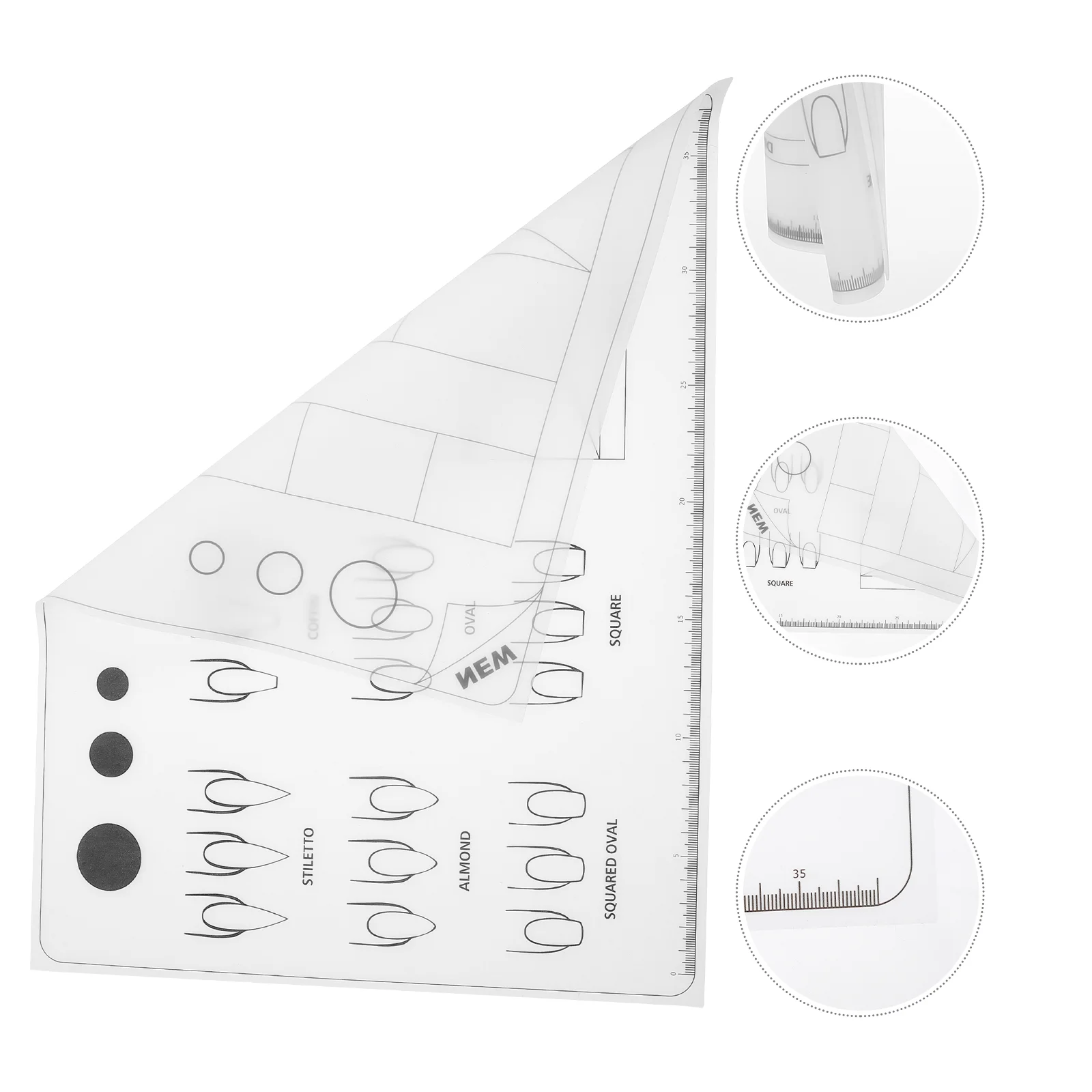 Nail Mat Acrylic Practice Silicone Sheet Table Tech Coloring Train Trainer Beginners Template Manicure Accessories Training
Nail Mat Acrylic Practice Silicone Sheet Table Tech Coloring Train Trainer Beginners Template Manicure Accessories Training