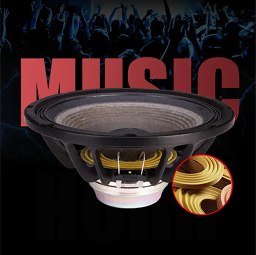 PA-035 Professional Audio 12 Inch Middle Bass Woofer Speaker Unit 75mm NdFeB 131 Magnetic 8 ohm 350W 96dB
PA-035 Professional Audio 12 Inch Middle Bass Woofer Speaker Unit 75mm NdFeB 131 Magnetic 8 ohm 350W 96dB