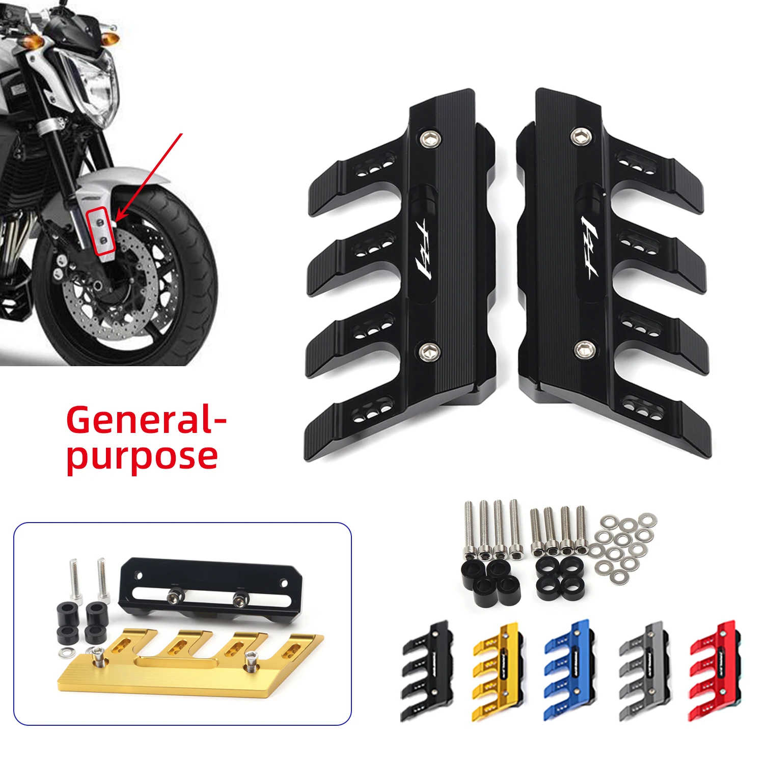 With Logo For Yamaha FZ1 Fazer FZ1N FZ1-N FZ 1 N abs Motorcycle Front Fork Protector Fender Slider Guard Accessories Mudguard
With Logo For Yamaha FZ1 Fazer FZ1N FZ1-N FZ 1 N abs Motorcycle Front Fork Protector Fender Slider Guard Accessories Mudguard