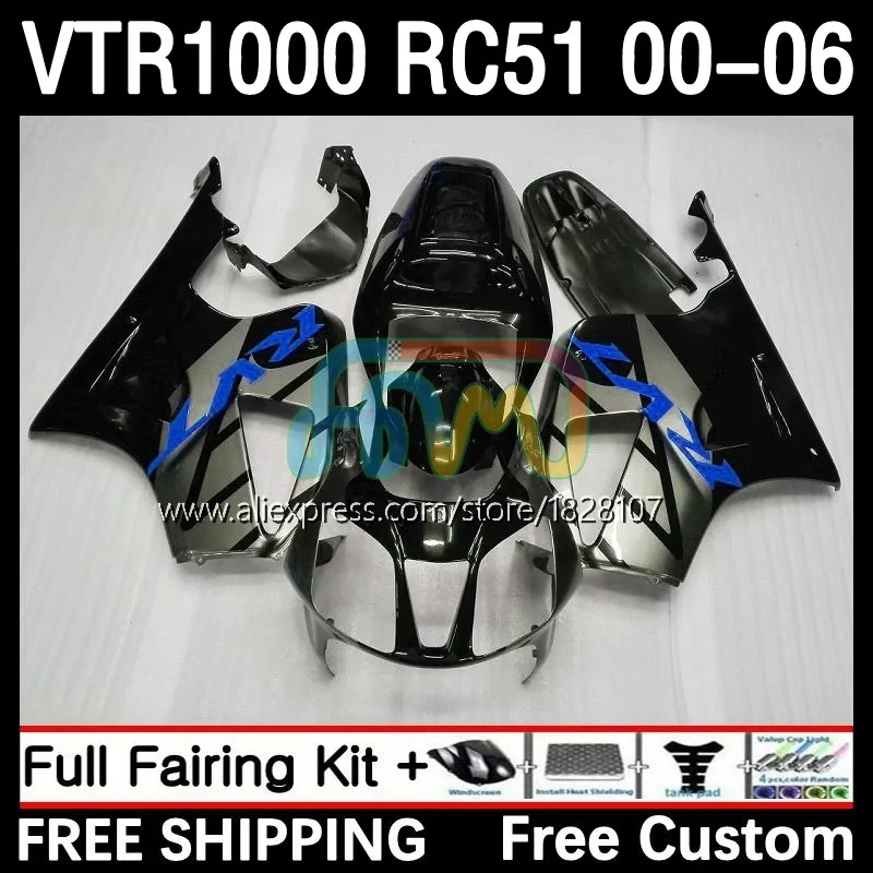 Body For HONDA VTR1000 RC51 VTR 1000 blue black 01 02 03 04 05 06 41No.132 SP1 SP2 2000 2001 2002 2003 2004 2005 2006 Fairings
Body For HONDA VTR1000 RC51 VTR 1000 blue black 01 02 03 04 05 06 41No.132 SP1 SP2 2000 2001 2002 2003 2004 2005 2006 Fairings