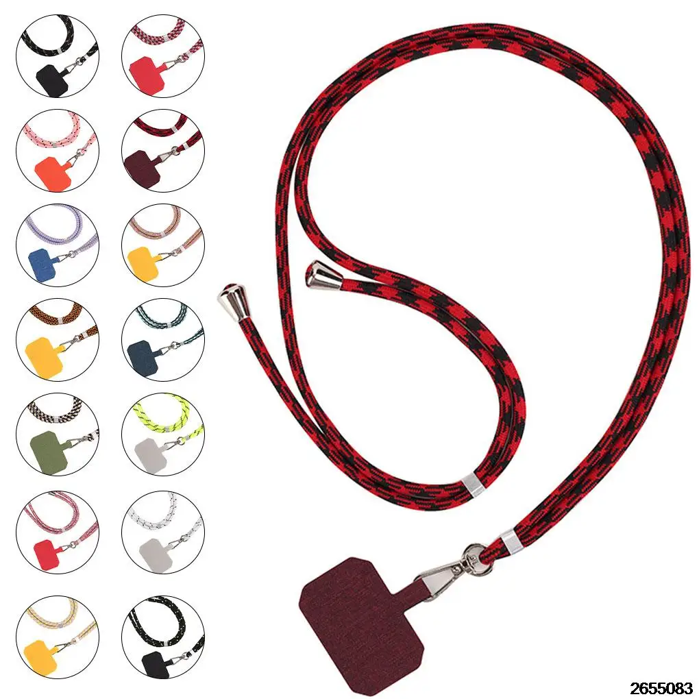 Phone Lanyard Adjustable Detachable Neck Cord Lanyard Strap Lanyard Nylon Soft Rope Cell Phone Hanging Cord Holder
Phone Lanyard Adjustable Detachable Neck Cord Lanyard Strap Lanyard Nylon Soft Rope Cell Phone Hanging Cord Holder