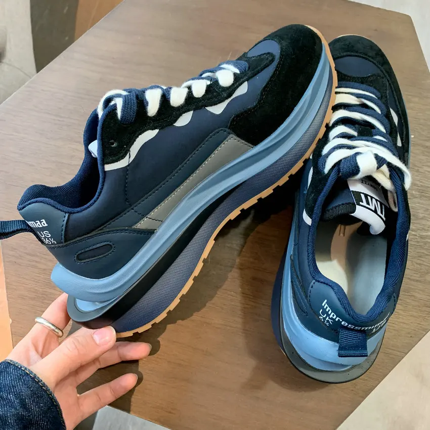 2022 Women Walking Shoes Platform Leather Fashion Casual Sneakers Spring Ladies Mixed Color Lace Up Shoes Zapatos De Mujer
2022 Women Walking Shoes Platform Leather Fashion Casual Sneakers Spring Ladies Mixed Color Lace Up Shoes Zapatos De Mujer