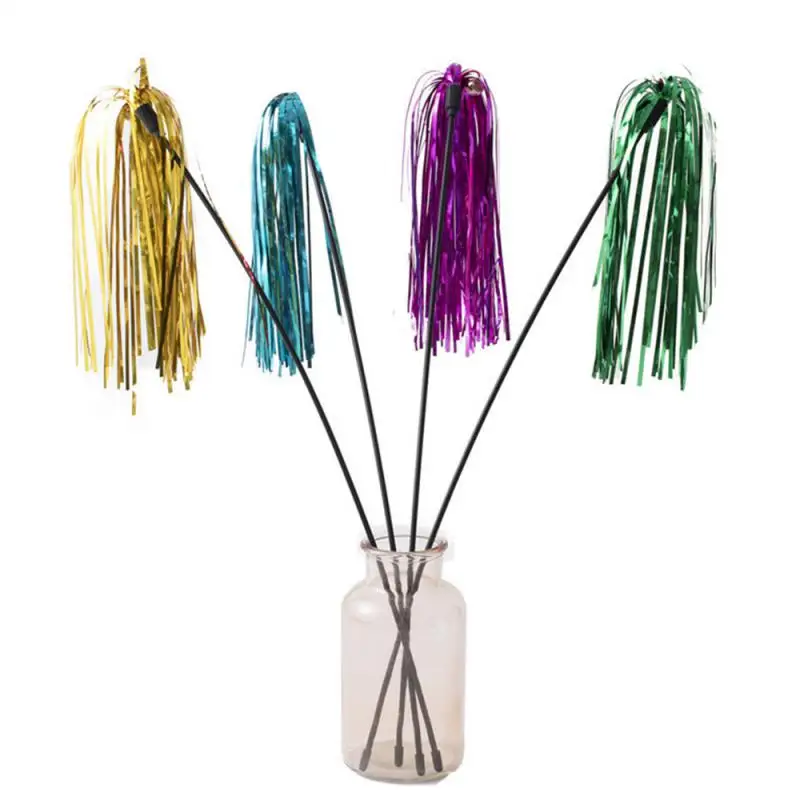 Cat Teaser Stick Pet Product Plastic Colorful Pet Cats Interactive Toys Cat Supplies Ribbon Cat Toy Beautiful Hand Lever Funny
Cat Teaser Stick Pet Product Plastic Colorful Pet Cats Interactive Toys Cat Supplies Ribbon Cat Toy Beautiful Hand Lever Funny
