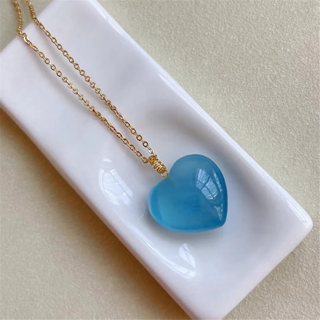 Top Natural Blue Aquamarine Stone Pendant Necklace Jewelry 18K Gold For Women Lady Man Love Gift 16x9mm Beads Rare Crystal AAAAA
Top Natural Blue Aquamarine Stone Pendant Necklace Jewelry 18K Gold For Women Lady Man Love Gift 16x9mm Beads Rare Crystal AAAAA