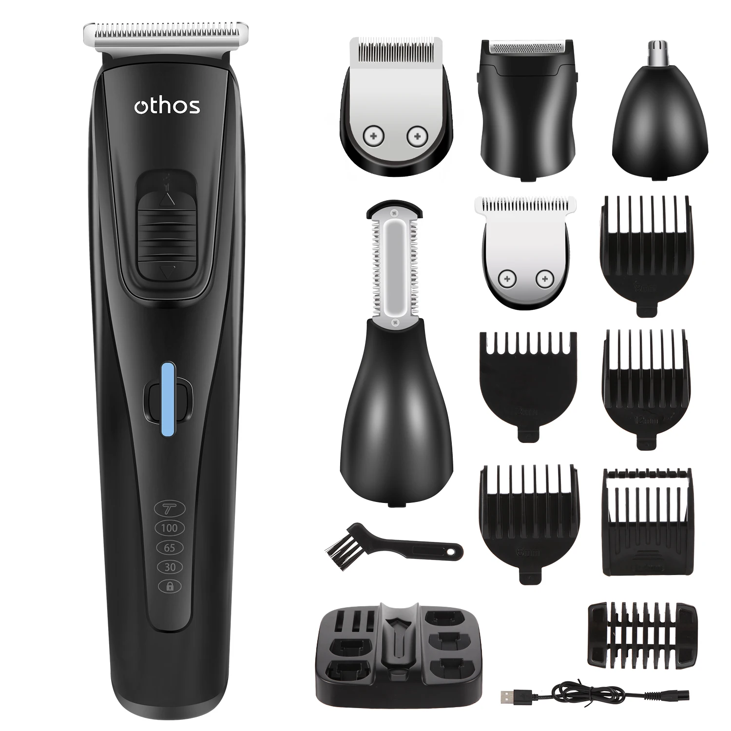 Multi-Functional Electric Hair Clipper Beard Trimmers Shaver Kit for Men Mustache Hair Face Nose Body Ear Trimmers Set USB Charg
Multi-Functional Electric Hair Clipper Beard Trimmers Shaver Kit for Men Mustache Hair Face Nose Body Ear Trimmers Set USB Charg