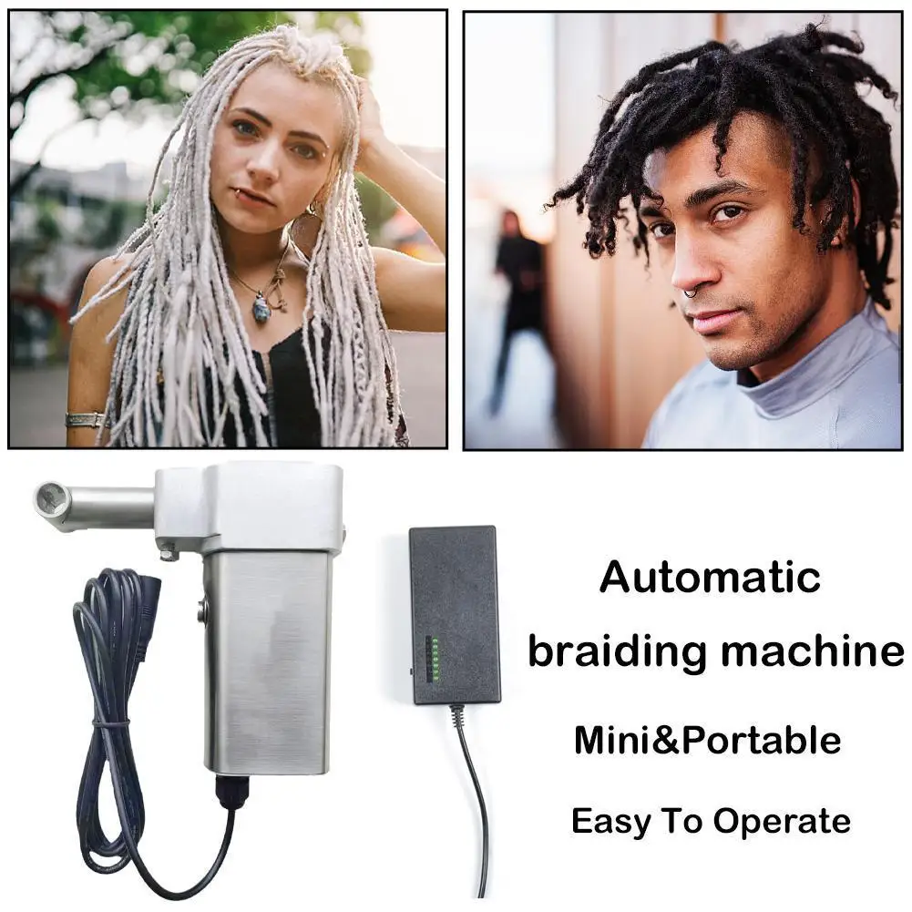 Mini Handheld Portable Deadlocs Crochet Braiding Making Machine For Quick Easy DIY Dreadlocks Braiding Hair Extensions DIY Tool
Mini Handheld Portable Deadlocs Crochet Braiding Making Machine For Quick Easy DIY Dreadlocks Braiding Hair Extensions DIY Tool