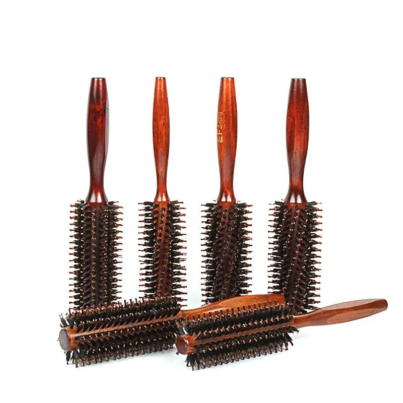 6 Types Straight Twill Hair Comb Natural Boar Bristle Rolling Brush Round Barrel Blowing Curling DIY Hairdressing Styling Tool
6 Types Straight Twill Hair Comb Natural Boar Bristle Rolling Brush Round Barrel Blowing Curling DIY Hairdressing Styling Tool
