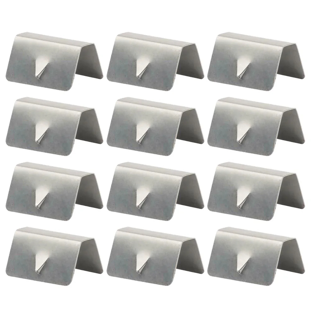 

12/8 Pcs Wind Rain Deflector Channel Clips Wind/Rain Eyebrow Clips Stainless Steel Car Window Deflectors For Heko G3 SNED