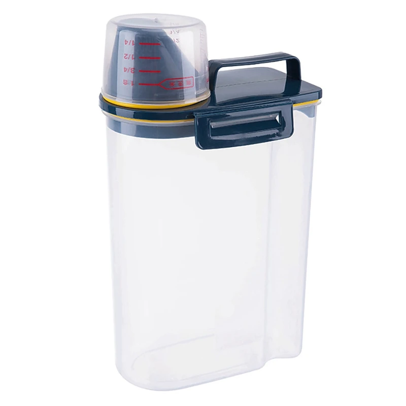4X Powder Storage Box Kitchen Rice Storage Bin Rice Grains Container Laundry Powder Detergent Case With Pour Mouth
4X Powder Storage Box Kitchen Rice Storage Bin Rice Grains Container Laundry Powder Detergent Case With Pour Mouth