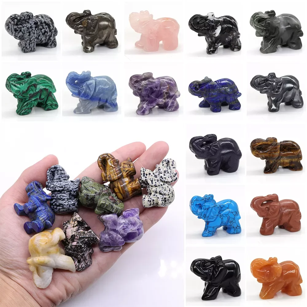 Natural Stone Crystals Healing Lucky Elephant Figure Amethyst Pink Rose Quartz Room Decor Ornament Chakra Reiki Present
Natural Stone Crystals Healing Lucky Elephant Figure Amethyst Pink Rose Quartz Room Decor Ornament Chakra Reiki Present