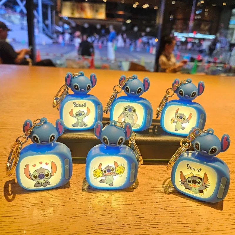 Miniso Lilo & Stitch мини-брелок для ТВ подвеска школьная сумка автомобильный кулон