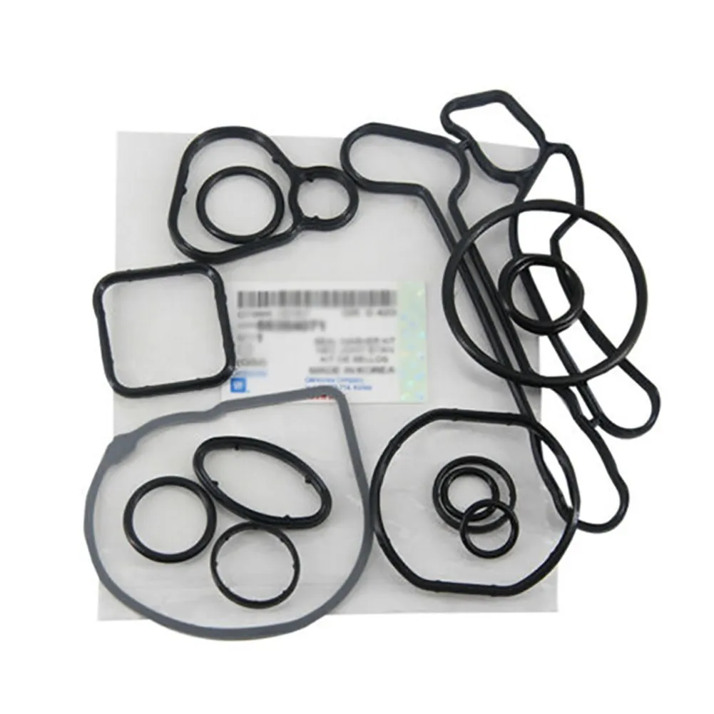 15pcs/Set Car Gaskets For Chevrolet 1.6L 1.8L Cruze Aveo Aveo5 Engine Oil Cooler Gasket Seal Suit Accessory OE 93186324 55354071
15pcs/Set Car Gaskets For Chevrolet 1.6L 1.8L Cruze Aveo Aveo5 Engine Oil Cooler Gasket Seal Suit Accessory OE 93186324 55354071