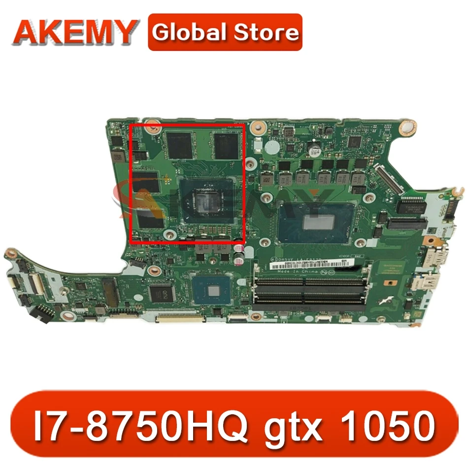 AN515-52 mainboard motherboard For ACER AN515 portable dh5vf LA-F952P cpu: I7-8750HQ gtx 1050 ddr4 100% test ok Mainboard
AN515-52 mainboard motherboard For ACER AN515 portable dh5vf LA-F952P cpu: I7-8750HQ gtx 1050 ddr4 100% test ok Mainboard
