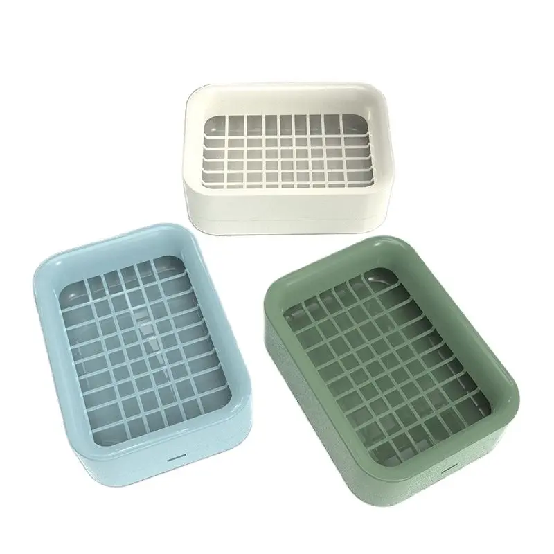 Bathroom Soap Dish Portable Soap Storage Holder Plastic Soap Box 2 Layers Drain Rack Container Tray Bathroom Organizer
Bathroom Soap Dish Portable Soap Storage Holder Plastic Soap Box 2 Layers Drain Rack Container Tray Bathroom Organizer