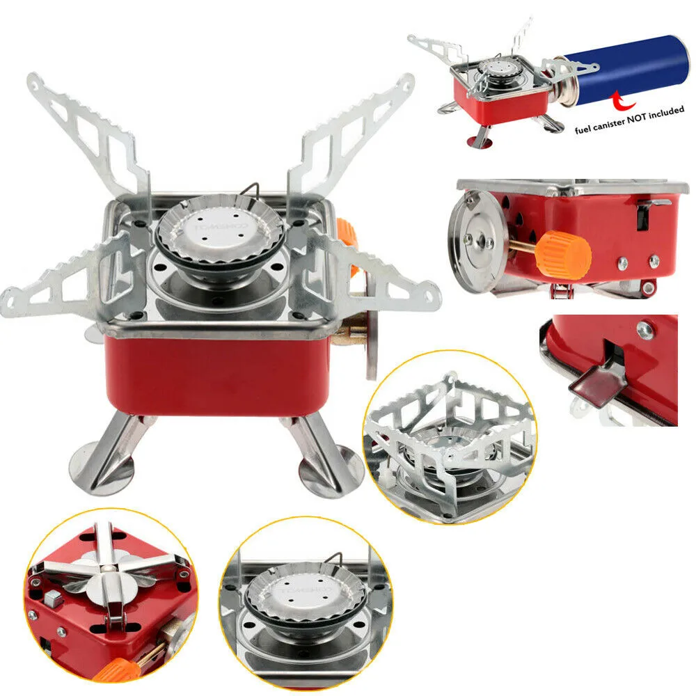 Outdoor 2800W Butane Gas Burner Windproof Camping Stove Folding Ultralight Split Lighter Tourist Equipment For Hiking Fishing
Outdoor 2800W Butane Gas Burner Windproof Camping Stove Folding Ultralight Split Lighter Tourist Equipment For Hiking Fishing