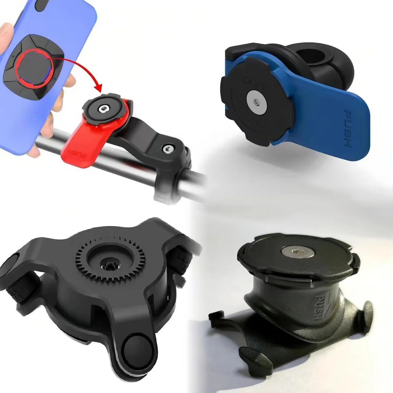 Newest Phone Holder Shock Absorber Absorption Modul Bracket Anti-shake Mount Stand Adapter Accessories For Motorcycle ATV
Newest Phone Holder Shock Absorber Absorption Modul Bracket Anti-shake Mount Stand Adapter Accessories For Motorcycle ATV