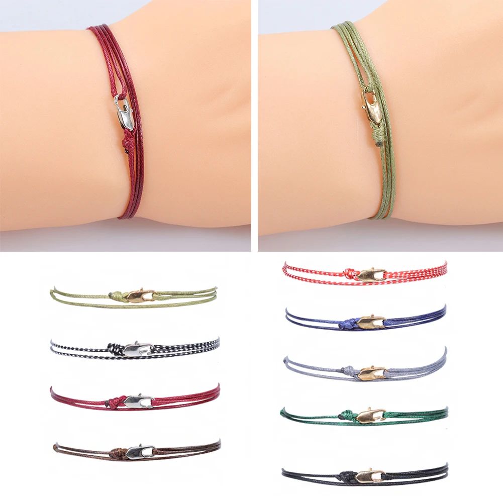 9 Colors Bohemian Handmade Multi-layer Color Lucky Wax Rope Waterproof Bracelet Female Sunshine Beach Surfing Jewelry Gift
9 Colors Bohemian Handmade Multi-layer Color Lucky Wax Rope Waterproof Bracelet Female Sunshine Beach Surfing Jewelry Gift