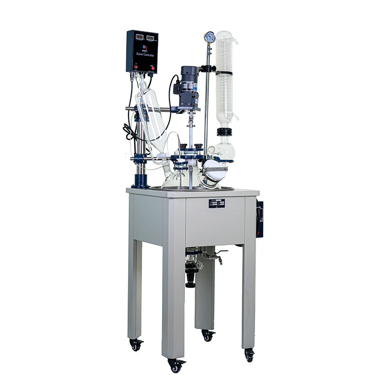 Industrial Ultrasound Continuous Mixing Chemical Jacketed Glass Reactor Reaction Kettle Chemical Industry Stainless Steel 50L 93
Industrial Ultrasound Continuous Mixing Chemical Jacketed Glass Reactor Reaction Kettle Chemical Industry Stainless Steel 50L 93