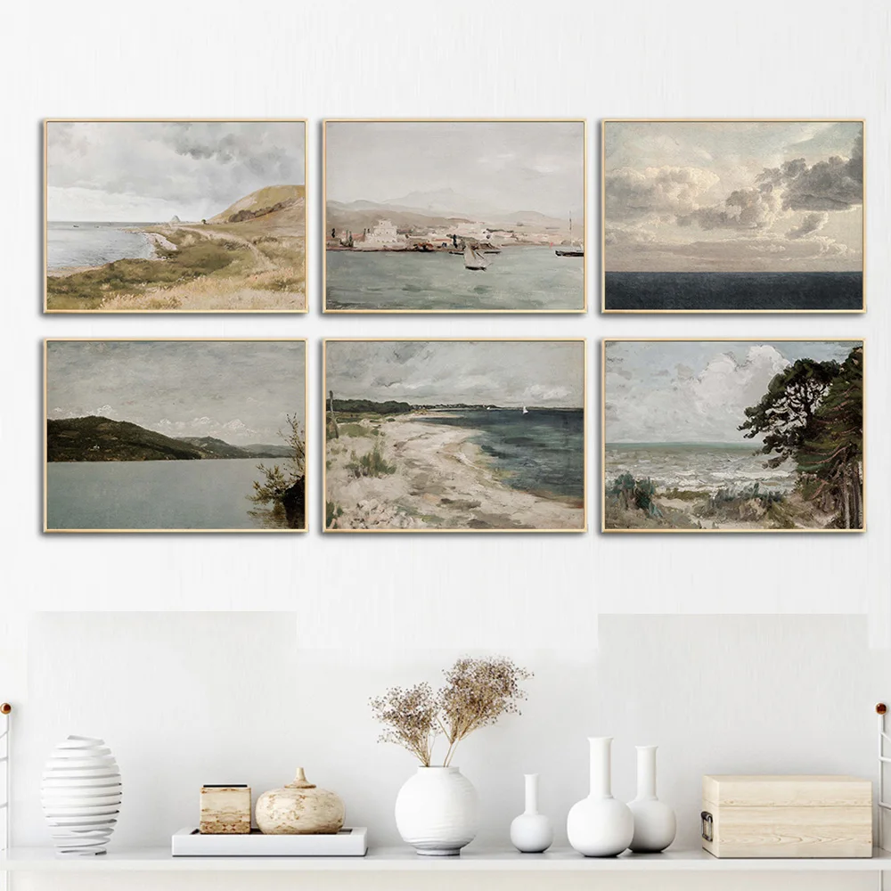 Nordic Seascape Print Painting, Seaside Scenery Print Wall Artwork, Abstract Boat Prints Poster for Living Room Decorations
Nordic Seascape Print Painting, Seaside Scenery Print Wall Artwork, Abstract Boat Prints Poster for Living Room Decorations