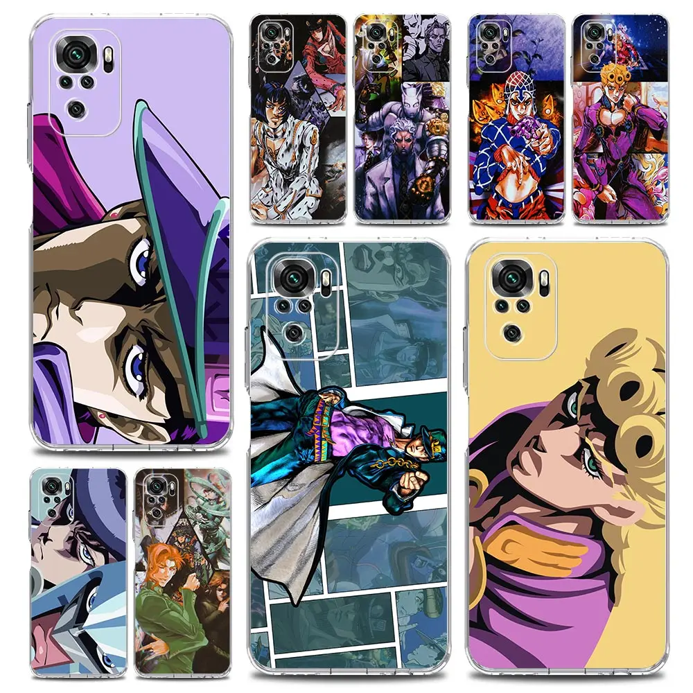 JoJo's Bizarre Adventure Anime Phone Case For Xiaomi Redmi Note 11 9S 9 8 10 Pro 7 8T 9C 9A 8A K40 Pro 11T 5G Soft Clear Cover
JoJo's Bizarre Adventure Anime Phone Case For Xiaomi Redmi Note 11 9S 9 8 10 Pro 7 8T 9C 9A 8A K40 Pro 11T 5G Soft Clear Cover